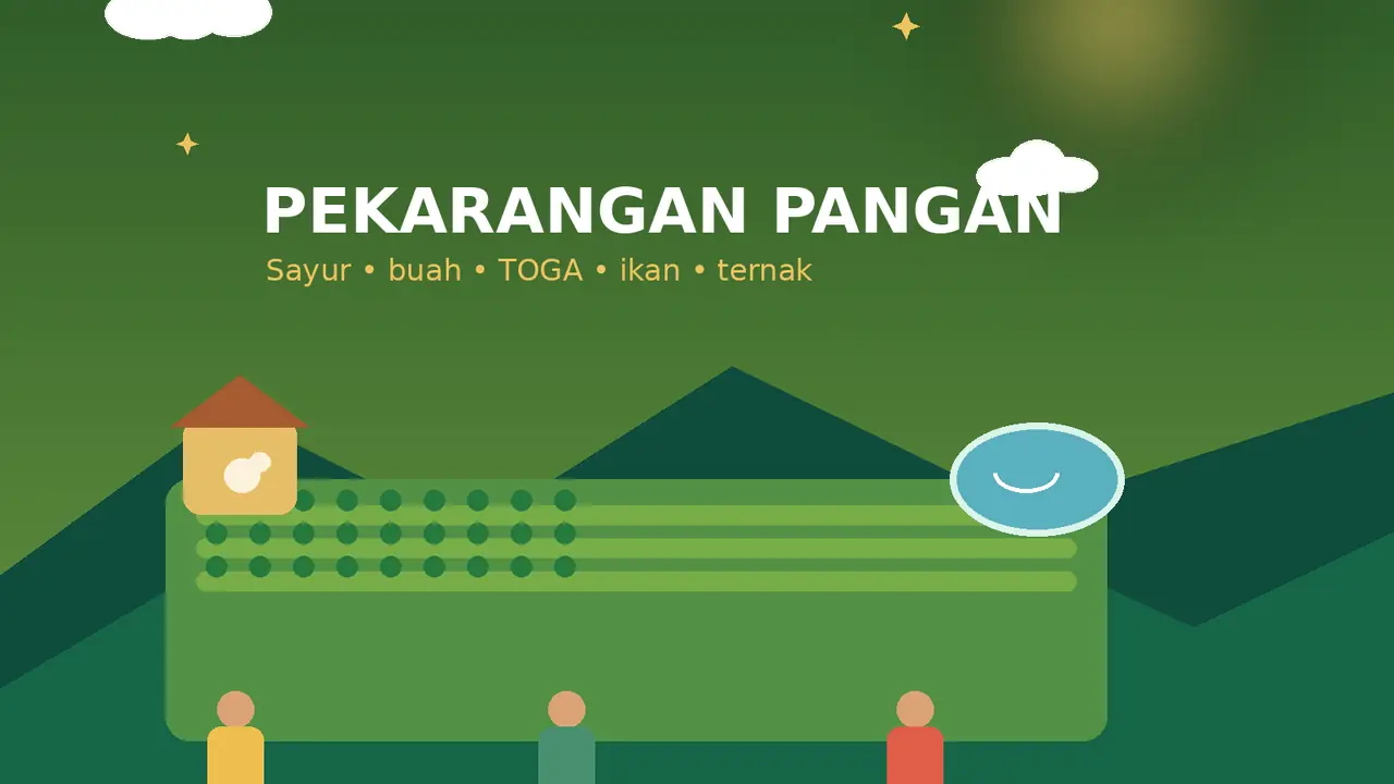 Ilustrasi Ketahanan Pangan Desa Sampali