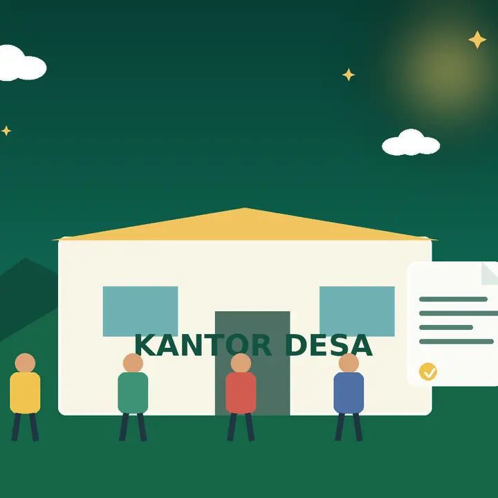 Ilustrasi pelayanan Desa Sampali