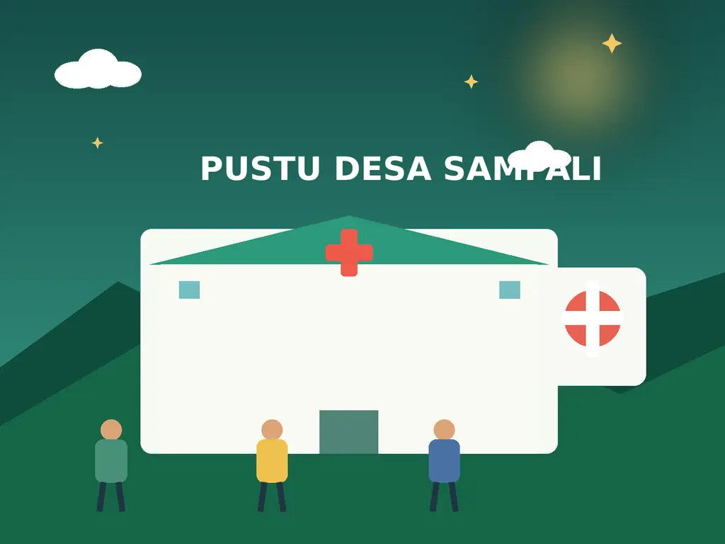Ilustrasi kesehatan Desa Sampali